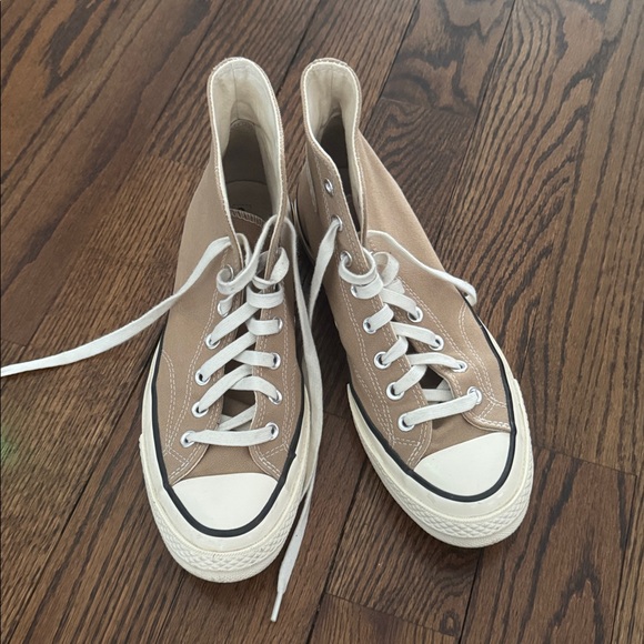 Tan Converse High Tops - Picture 3 of 8